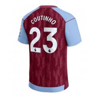 Aston Villa Philippe Coutinho #23 Fußballbekleidung Heimtrikot 2023-24 Kurzarm